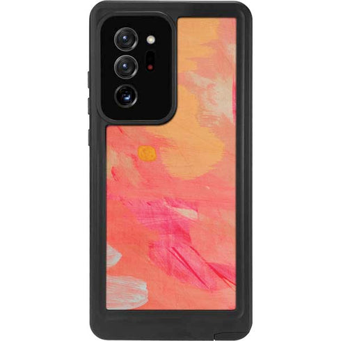 Colored Finger Paint Galaxy Note20 Ultra 5G Waterproof Case